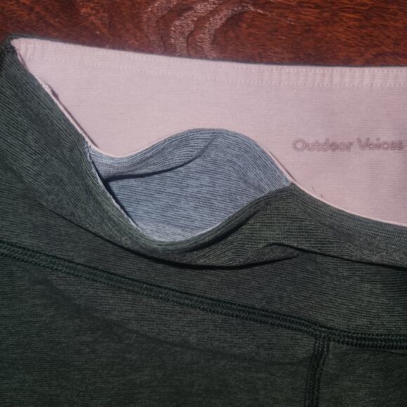 Outdoor Voices Springs 7/8 Length Color block Leggings, Size Small - Picture 4 of 5